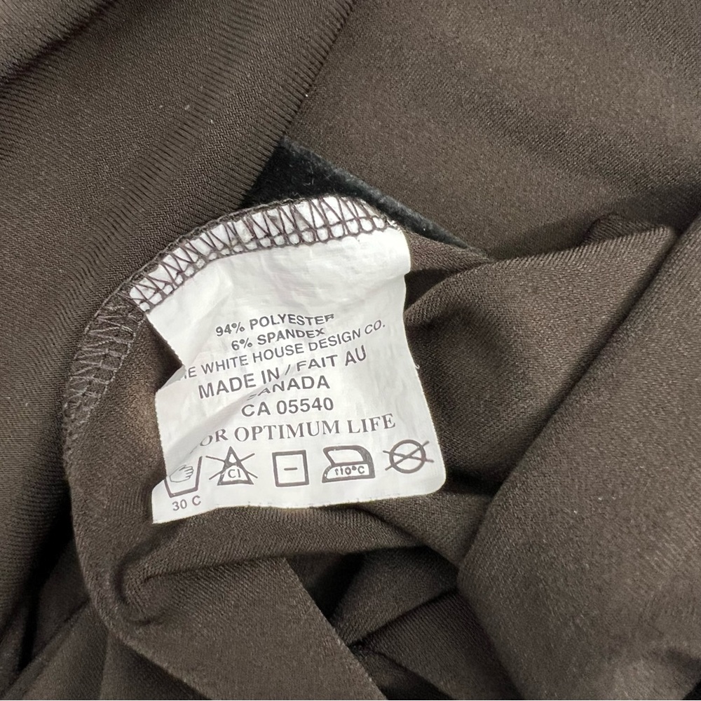 Sympli Open Front Lightweight Cardigan Ruffle Nu Urban Shrug Brown Top Jersey 12 - Picture 9 of 9